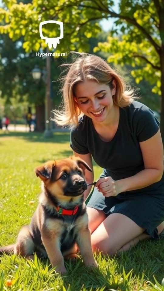 Training a German Shepherd Puppy