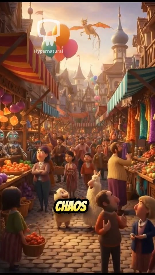 Alex Preaches Salvation at the Market