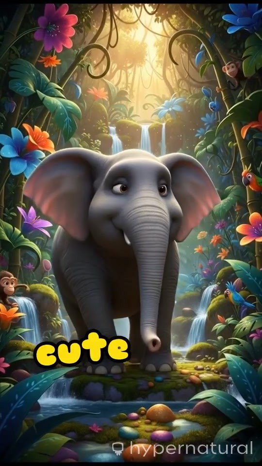 Mini the Lost Baby Elephant