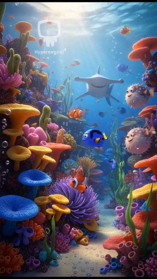 Little Berry Fish Finds Love While Swimming!