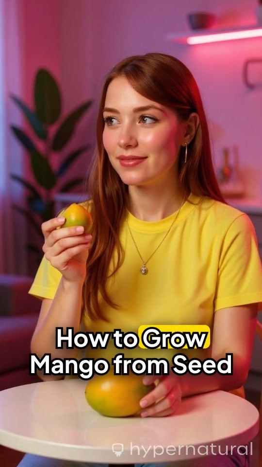 How to Grow Mango from Seed at Home