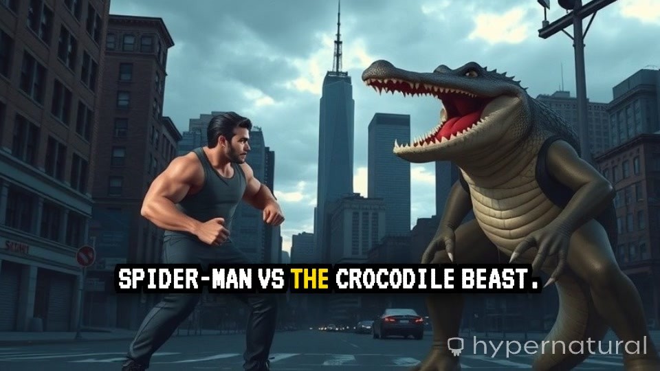 Spider-Man vs The Lizard: Chaos in New York City!