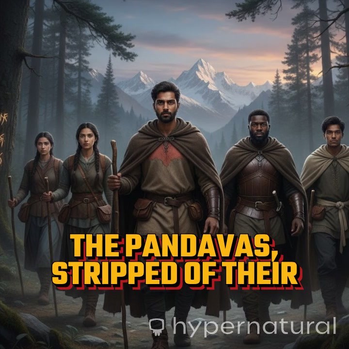 Ascent to Eternity: The Pandavas' Final Journey