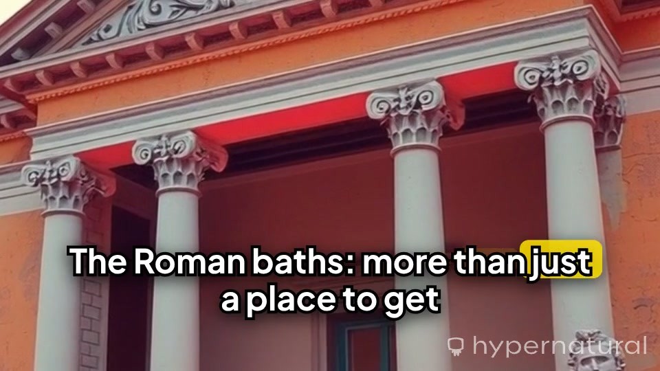 Unexpected Facts About Ancient Roman Baths in 1 Minute