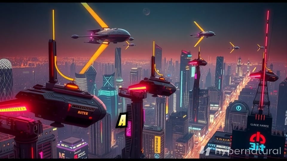 Neon Heist: Uncovering Secrets in a Sci-Fi City