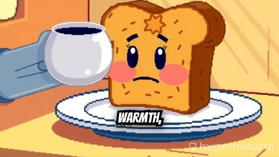 Mr. Toast's Emotional Breakfast