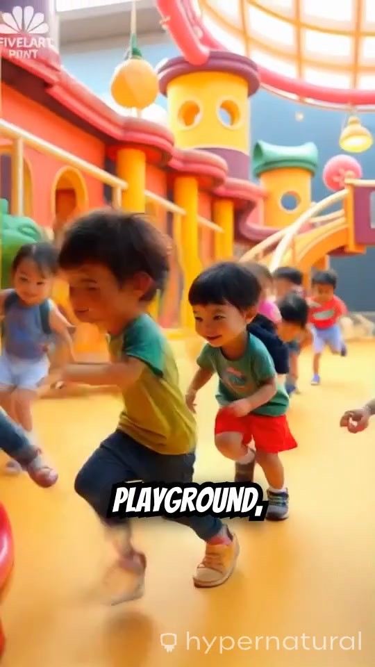 Joyful Play on the Merry-Go-Round