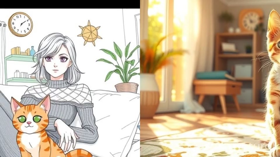 Cat-astrophic Support: A Feline Perspective on Life's Ups and Downs