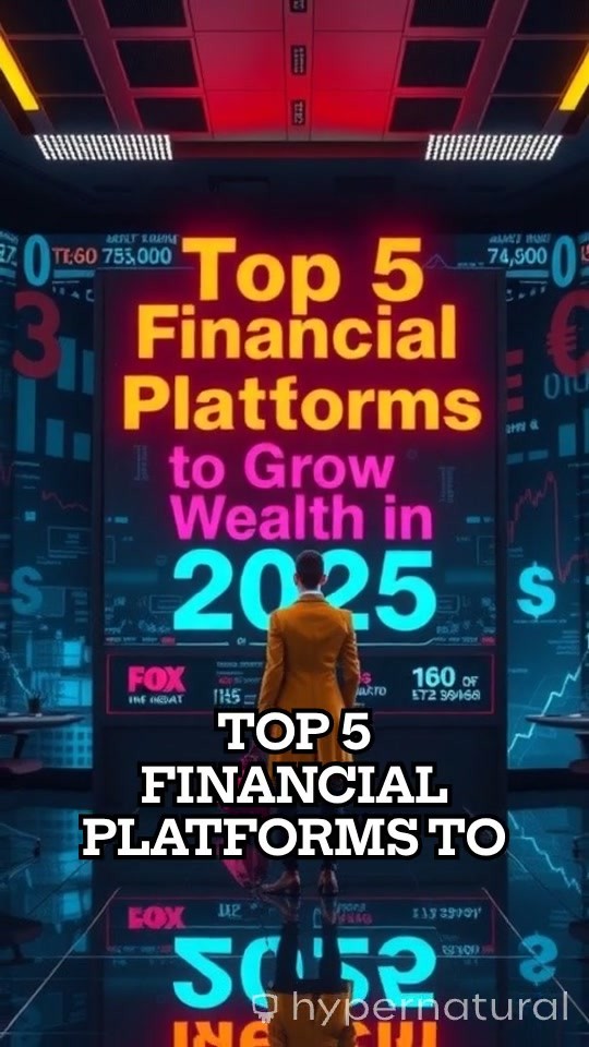Top 5 Financial Platforms to Grow Your Wealth in 2025!