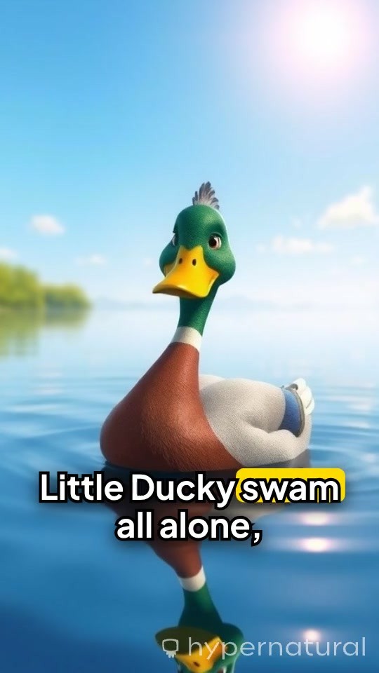 The Friendship of Baby Duck and Baby Monkey