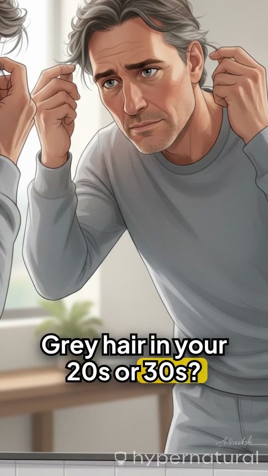Stop Grey Hair in Your 20s & 30s: 4 Life-Changing Solutions!