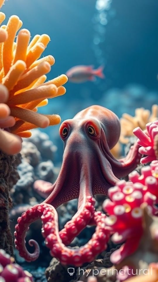 Octopus Intelligence: Master of Camouflage and Problem Solving!