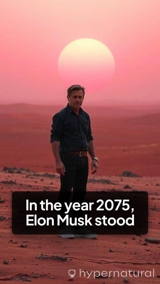 Elon Musk's Martian Dream: The Dawn of Muskville in 2075