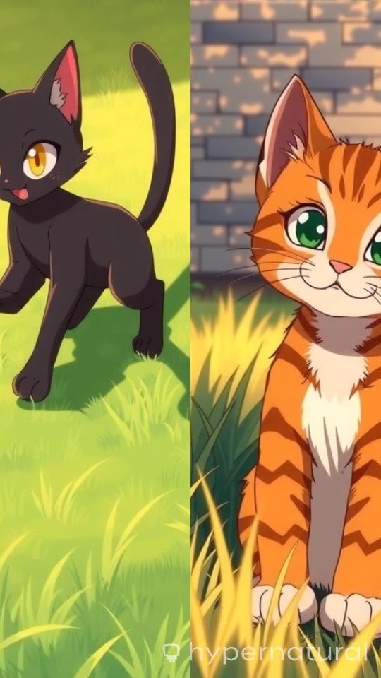 Kittens in the Garden Light