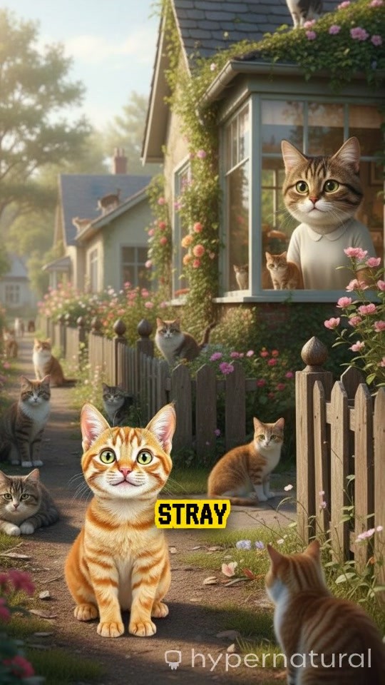 Friends in Feline: An Old Lady's Kindness