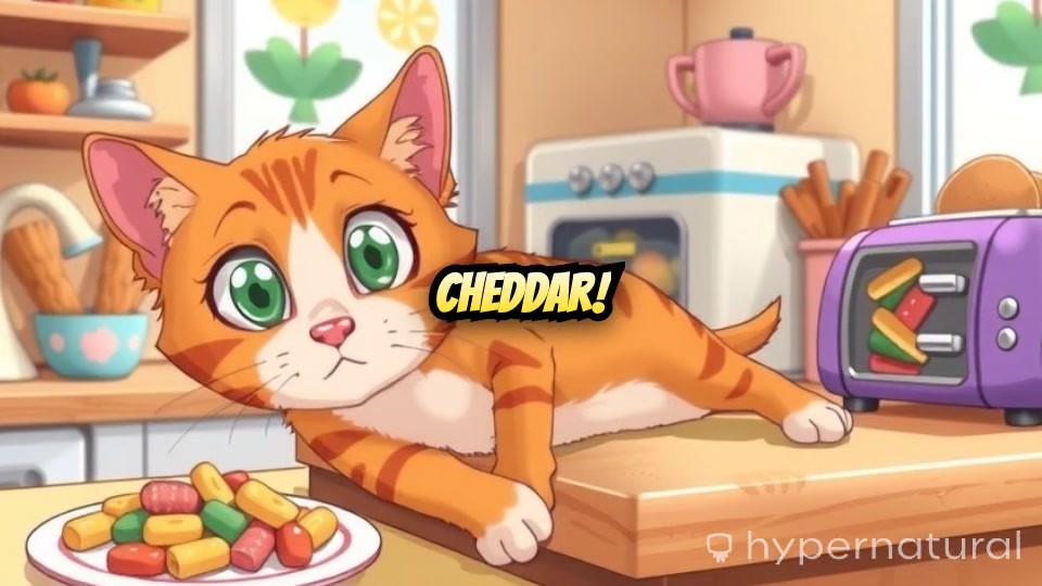 Whiskers vs Cheddar: The Ultimate Kitchen Showdown!