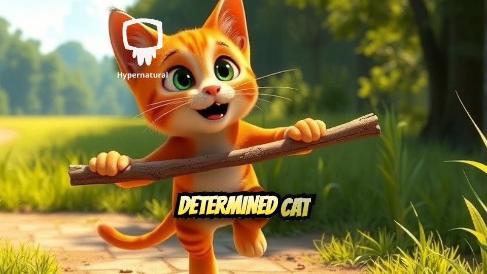 The Underdog's Heart: Cat vs. Lion