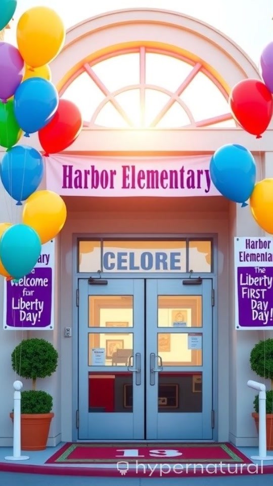 Liberty's Bright Welcome