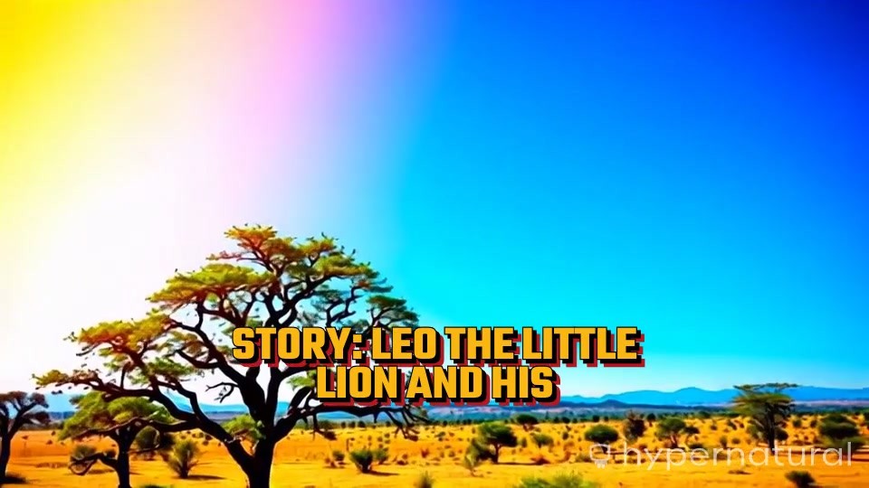 Leo the Little Lion and the Muddy Rescue Adventure!