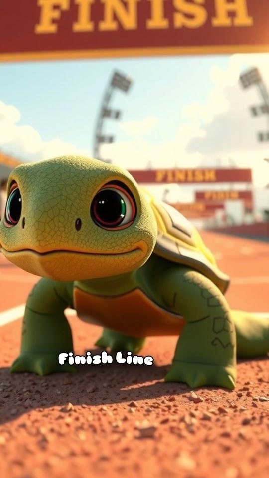 Timi the Tortoise: Winning the Race