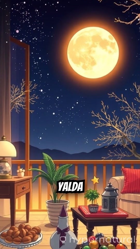 Celebrating Yalda Night with Friends