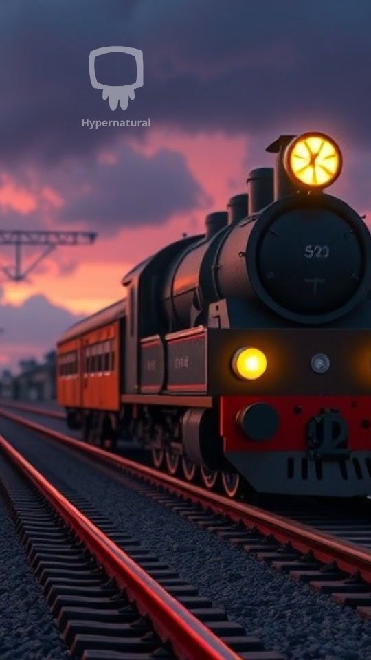 Help the Sad Train Find Its Lost Colors!