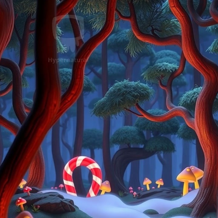 Blink's Brave Adventure in Whimsical Woods!