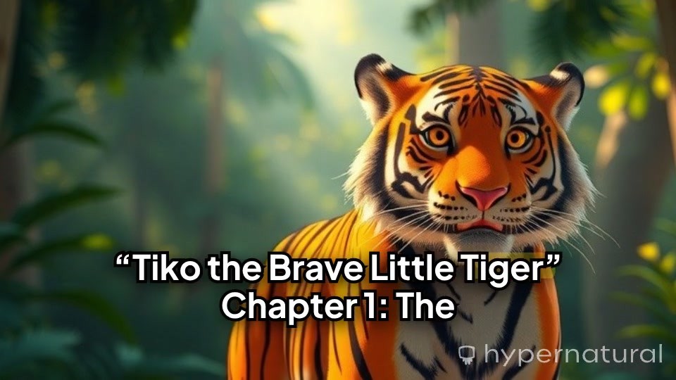 Tiko the Brave Little Tiger: A Journey to the Heart of the Jungle