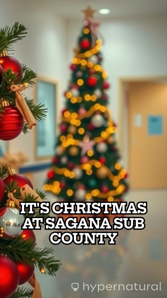 Christmas Celebration at Sagana Sub County Hospital