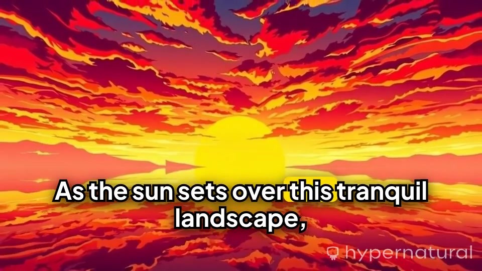 Capybara and Crocodile: A Sunset Swim in a Blue Lake