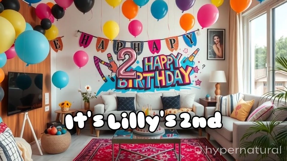 A Little Damsel's 2nd Birthday Celebration on October 7th