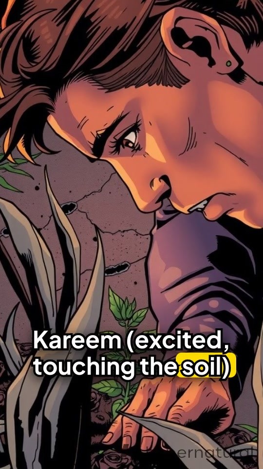 Nurturing Growth: Kareem and His Plant Journey