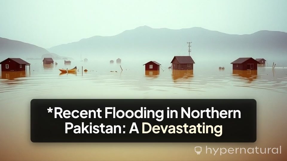 The Impact of Recent Flooding in Northern Pakistan