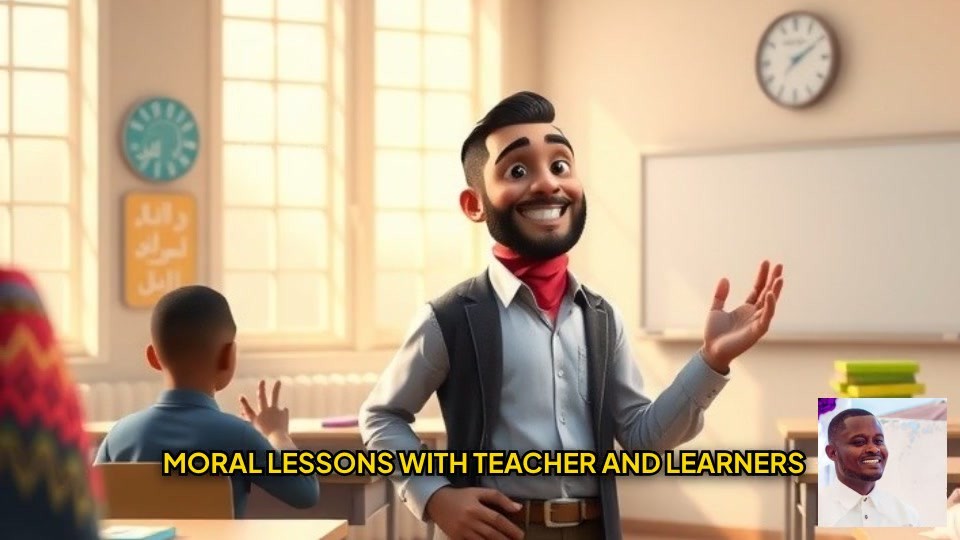 Moral Lessons with Teacher and Learners