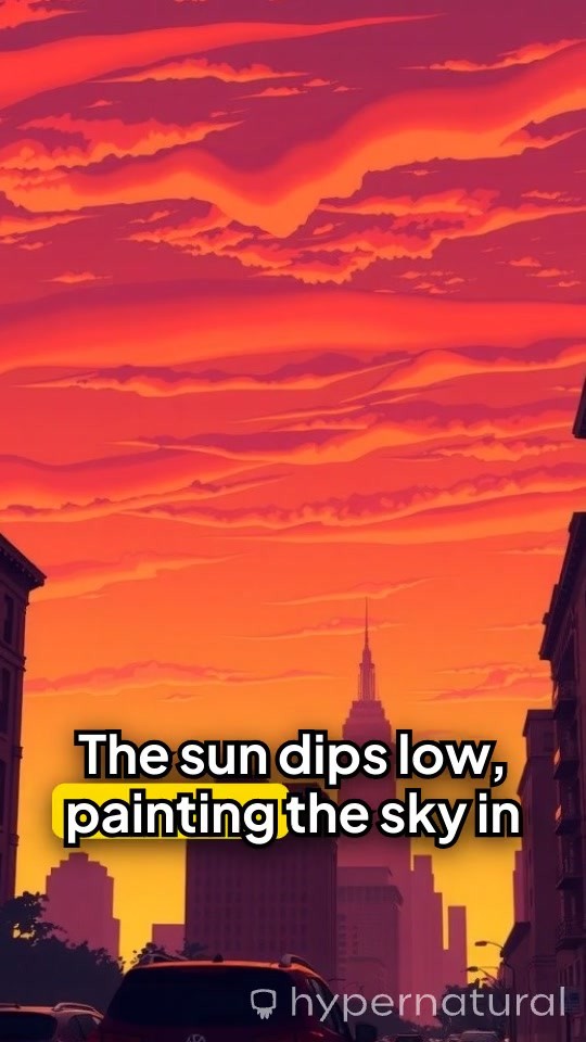 Sunset Groove: A 1970s Urban Dreamscape
