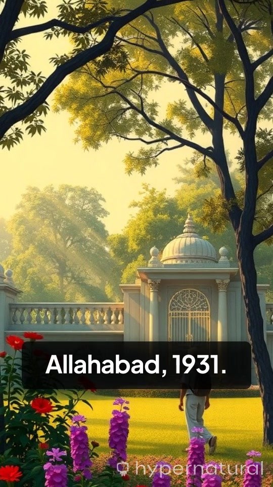 चंद्रशेखर आजाद का आखिरी पल इलाहाबाद باغ में