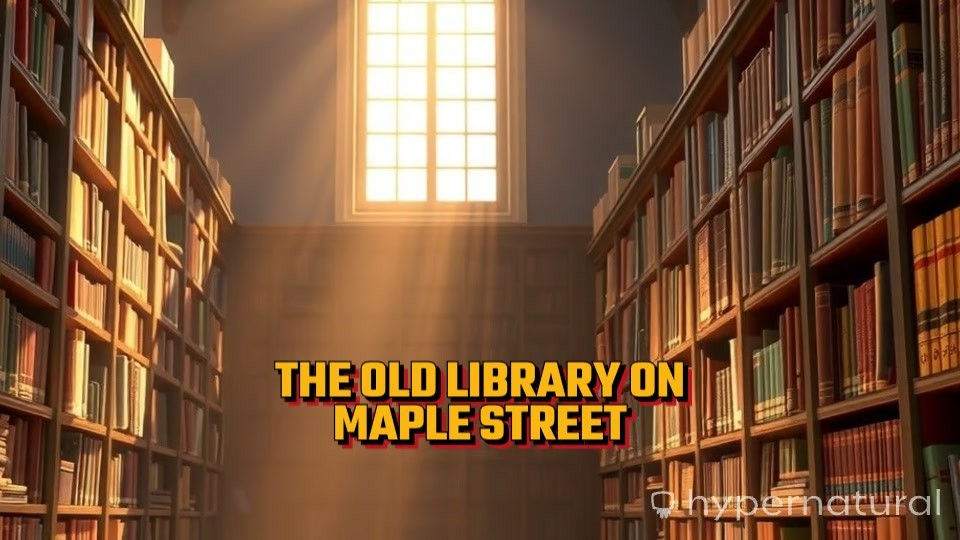 The Mysterious Book on Maple Street
