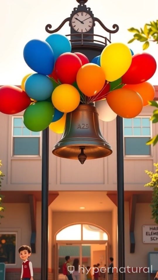 Liberty's First Day at Harbor Elementary!