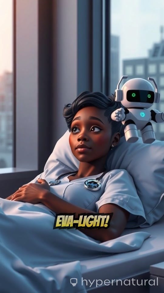 A Day in the Life of Nurse Eva-light: AI Shenanigans in 2050!