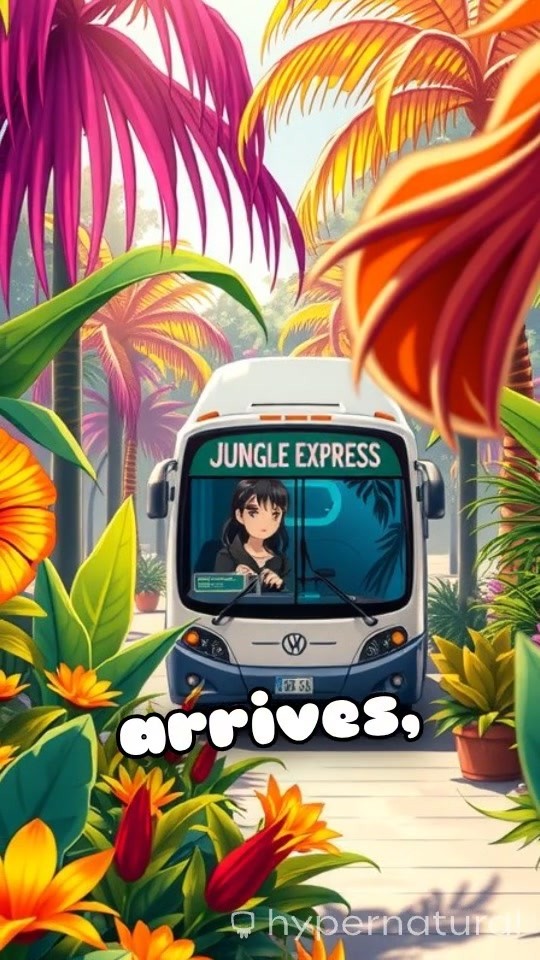 Jungle Journey: A Cartoon Adventure