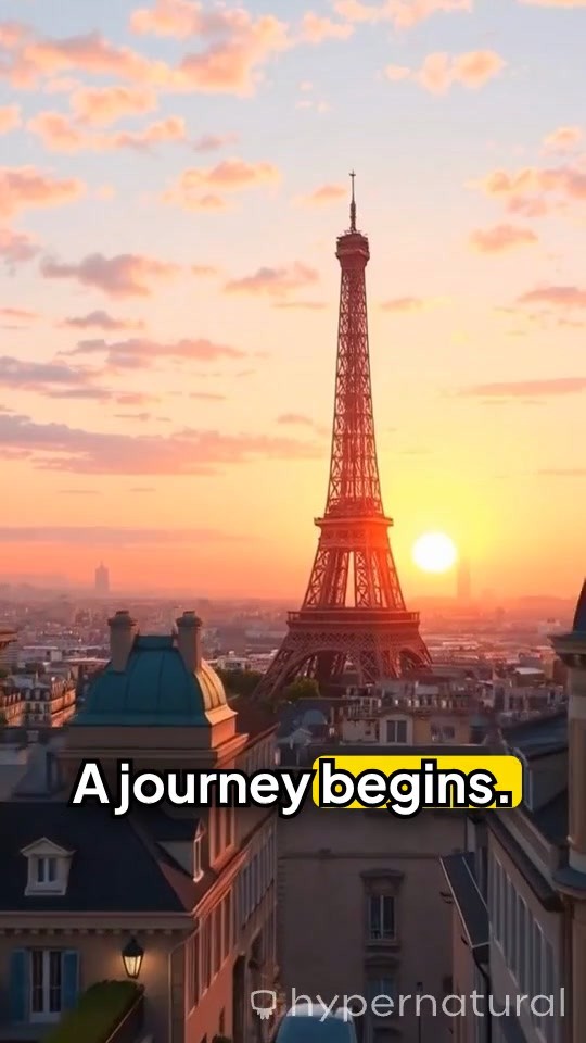 Dawn of Love in Paris: A Cinematic Romance