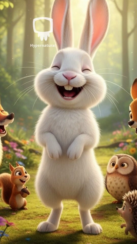 A Bunny's Brave Act of Kindness!