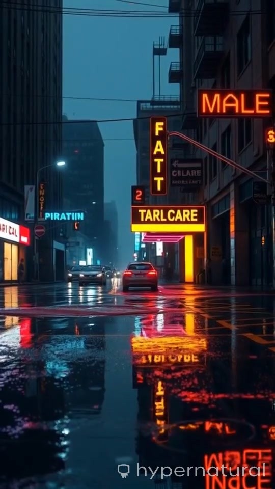 Neon Shadows: A Bladerunner Saga