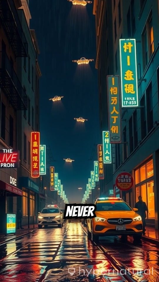 Neon Shadows: A Bladerunner Noir