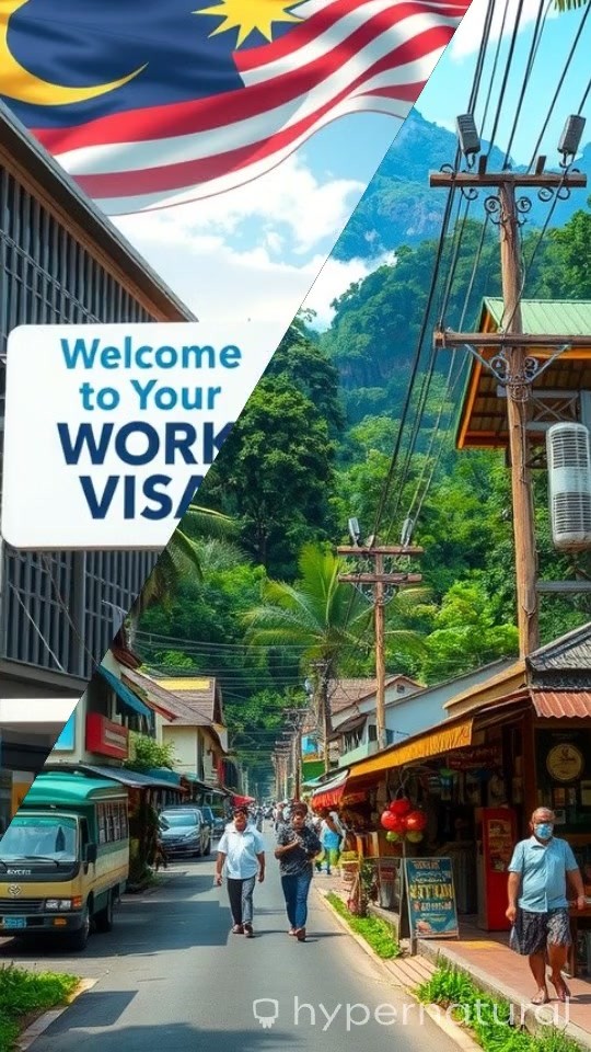 Work Visa Opportunity in Malaysia: Quick Processing!