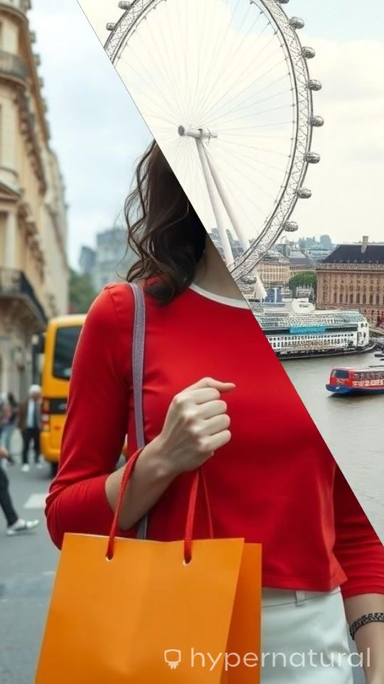 Charming Stroll: Fashion and Sunshine in Iconic London