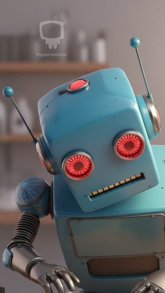 Meet Sprocket: Your New Retro Robot Friend!