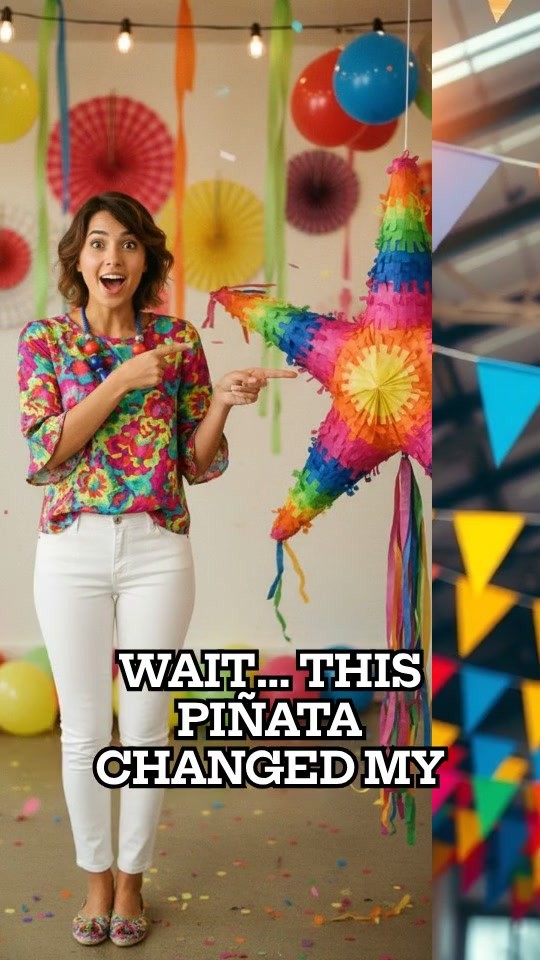 Quinceañera Piñata Surprise! 🎉✨