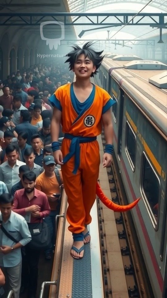 Goku's Epic Journey Through India