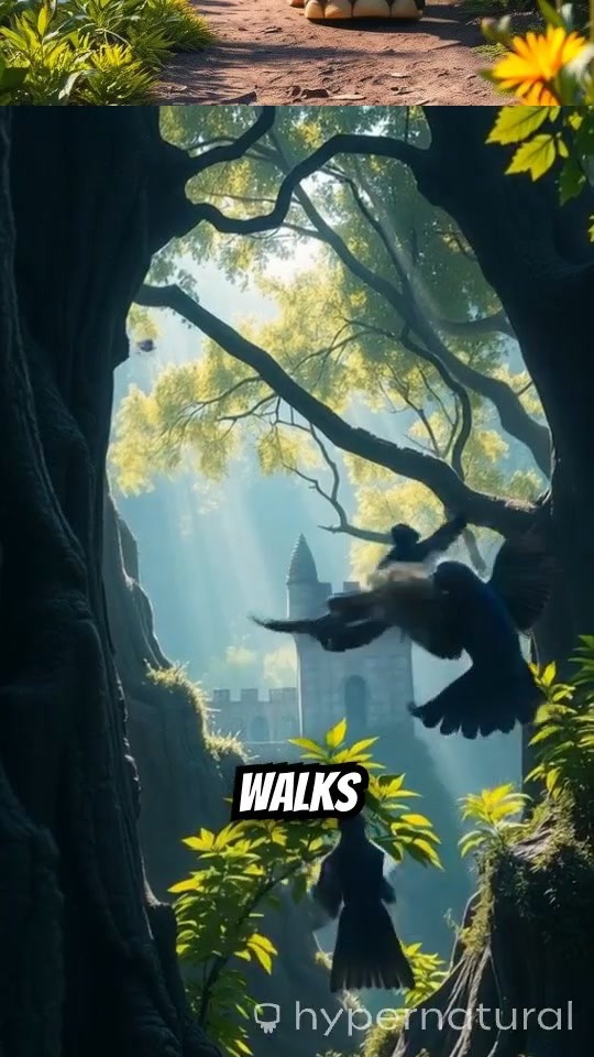 Gods of Different Countries Walking with Animals